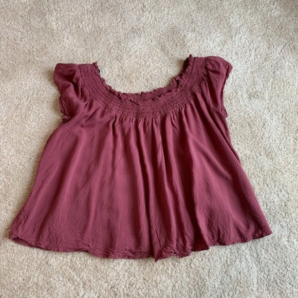 Talula Tops - Talula - Aritzia Cabrini Offshoulder top, Small